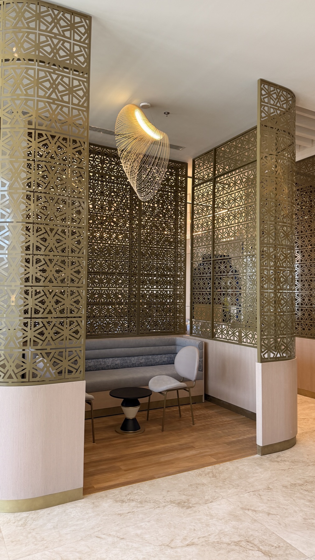 Mashrabiya majlis nook